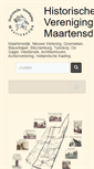 Mobile Screenshot of historischeverenigingmaartensdijk.nl